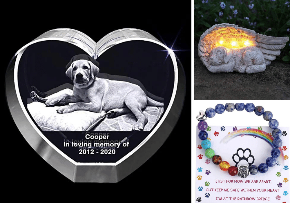 Honor Your Dog's Memory With These Top 10 Dog Memorial Gifts